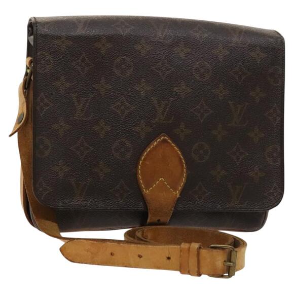 LOUIS VUITTON Monogram Cartouchiere GM Shoulder Bag M51252 - Picture 1 of 13